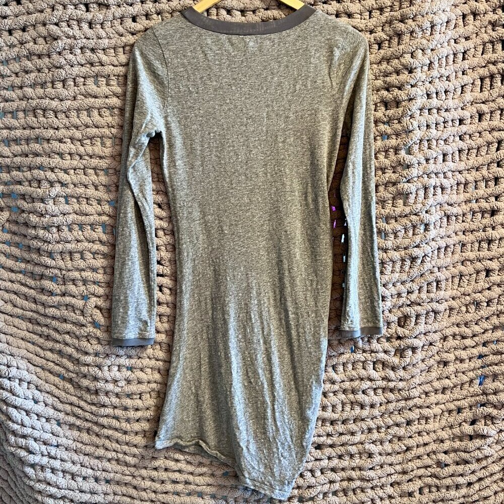 Joe's Jeans Grey Jersey Knit Dress Size Medium - Picture 11 of 11